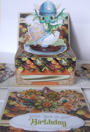 Dragon Up the Kids 2 Exploding Box Surprise Kit. by Margaret McCartney