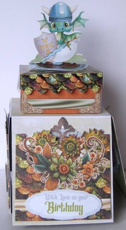 Dragon Up the Kids 2 Exploding Box Surprise Kit. by Margaret McCartney