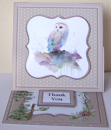 Owl Easel Mini Kit by Margaret McCartney