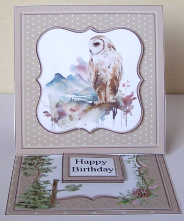 Owl Easel Mini Kit by Margaret McCartney