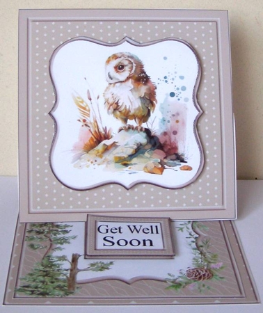 Owl Easel Mini Kit by Margaret McCartney