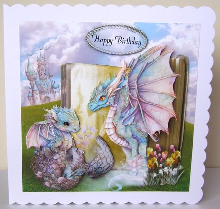 hatching dragon by Margaret McCartney