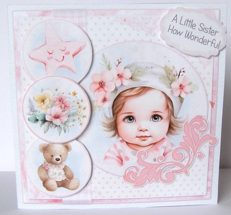 So Precious 1  7.75x7.75 Simply Cards  by Margaret McCartney