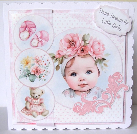 So Precious 2  7.75x7.75 Simply Cards  by Margaret McCartney