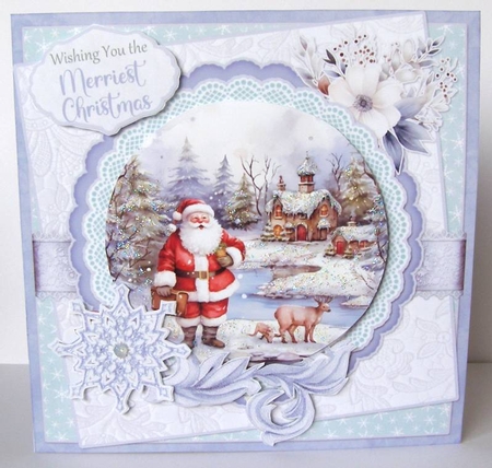 All that Glitters is Snow 10  7.75x7.75 Simply Cards  by Margaret McCartney