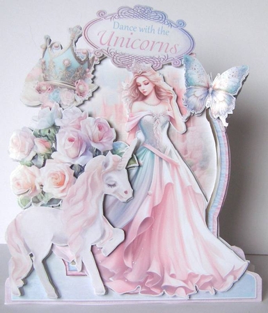 Pretty Pastel Princess 9 XL Shaped Card Kit by Margaret McCartney