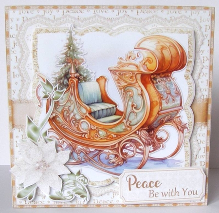 Shimmer Gold Christmas 4 Mini Kit by Margaret McCartney