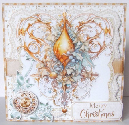 Shimmer Gold Christmas 7 Mini Kit by Margaret McCartney