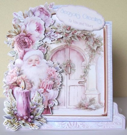 Spreading Christmas Cheer 17 1 XL Shaped Card Kit by Margaret McCartney