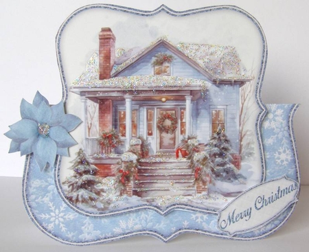Winter Porch Over The Edge Kit    by Margaret McCartney