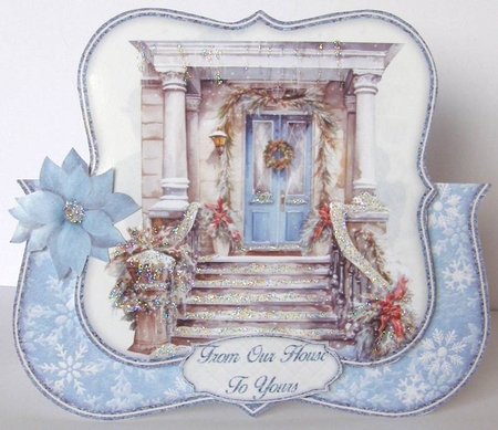 Winter Porch Over The Edge Kit    by Margaret McCartney