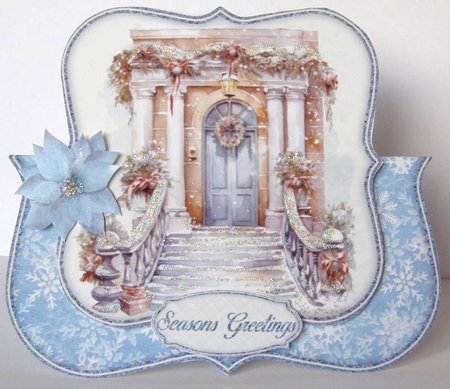Winter Porch Over The Edge Kit    by Margaret McCartney