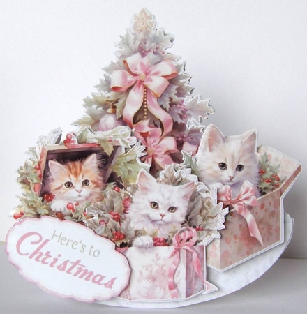 Heres to Christmas 5 Rocker Card by Margaret McCartney