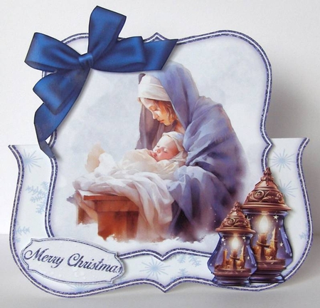 Holy Night 2 Over The Edge Mini Kit    7X7 by Margaret McCartney