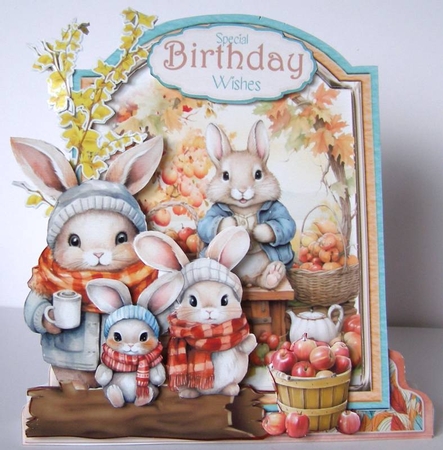 Colours of Autumn 10 XL Shaped Card Kit by Margaret McCartney