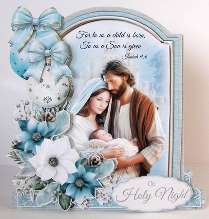 Infant Holy 1 XL Shaped Card Kit by Margaret McCartney