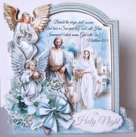 Infant Holy 6 XL Shaped Card Kit by Margaret McCartney