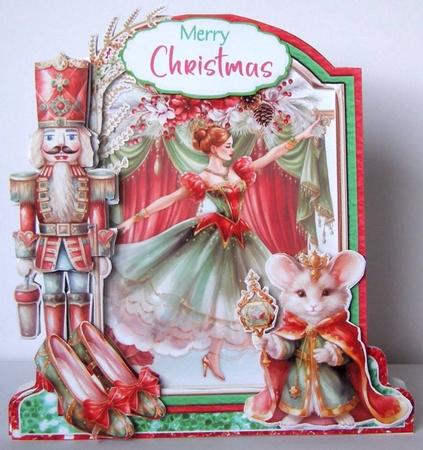 Fairy Christmas to You 3 XL Shaped Card Kit by Margaret McCartney