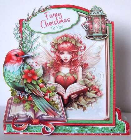 Fairy Christmas to You 10 XL Shaped Card Kit by Margaret McCartney