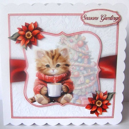 Cozy Cat Mini Kit   by Margaret McCartney