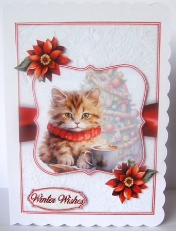 Cozy Cat Mini Kit   by Margaret McCartney