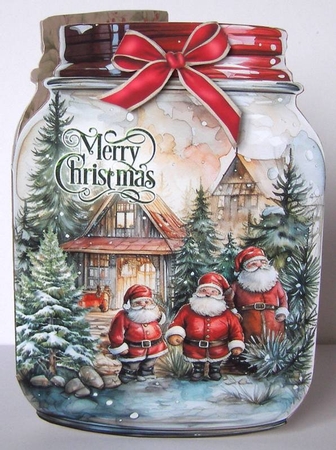 Santa Maison Jars Kit-6 by Margaret McCartney