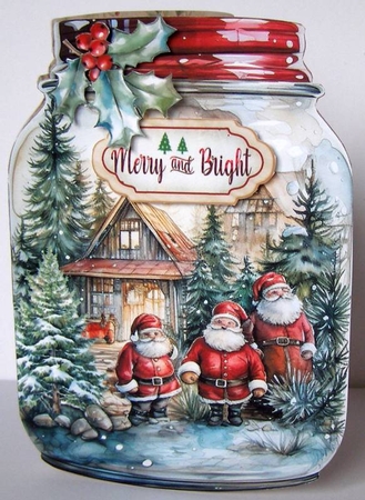 Santa Maison Jars Kit-6 by Margaret McCartney
