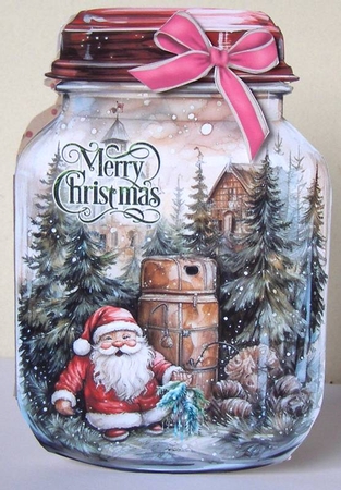 Santa Maison Jars Kit-8 by Margaret McCartney