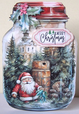Santa Maison Jars Kit-8 by Margaret McCartney