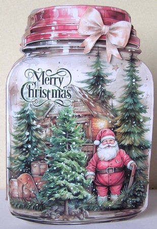 Santa Maison Jars Pink Series Kit-4 by Margaret McCartney