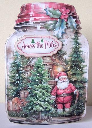 Santa Maison Jars Pink Series Kit-4 by Margaret McCartney