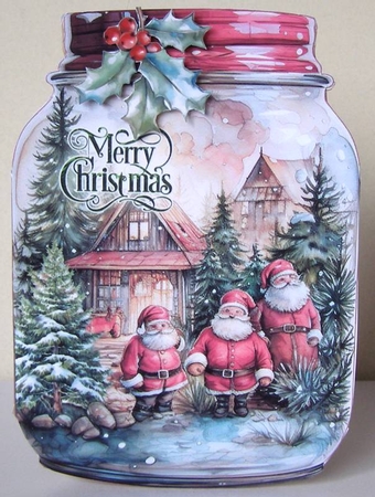Santa Maison Jars Pink Series Kit-6 by Margaret McCartney