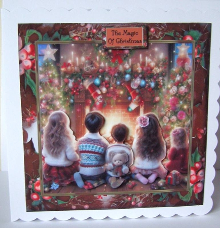 A  lovely waiting for Christmas design by Margaret McCartney
