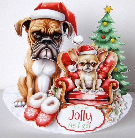 Bah Humbug! 2 Rocker Card by Margaret McCartney