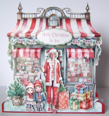 Shop Til You Drop 7 XL Shaped Card Kit by Margaret McCartney