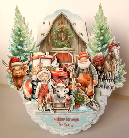 Countdown to Christmas 7 Rock-the-Shelf Card Mini Kit by Margaret McCartney