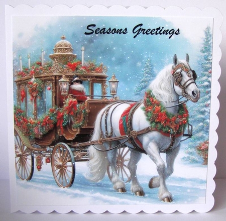 Christmas Carriages  by Margaret McCartney