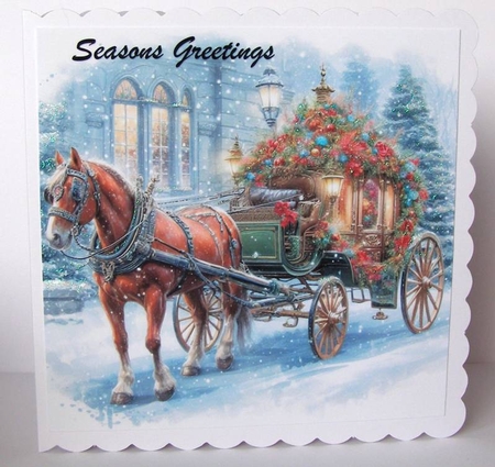 Christmas Carriages  by Margaret McCartney