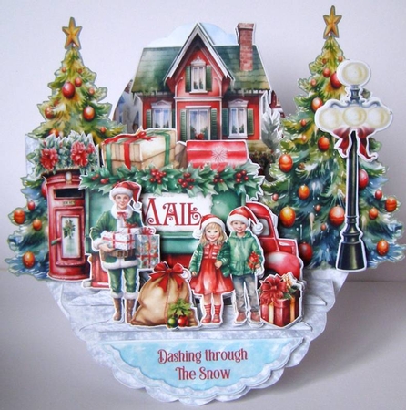 Countdown to Christmas 9 Rock-the-Shelf Card Mini Kit by Margaret McCartney