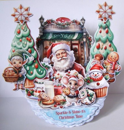 Countdown to Christmas 14 Rock-the-Shelf Card Mini Kit by Margaret McCartney