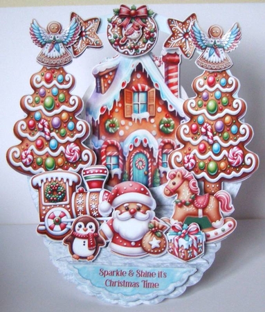 Countdown to Christmas 17 Rock-the-Shelf Card Mini Kit by Margaret McCartney