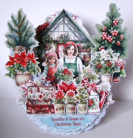 Countdown to Christmas 18 Rock-the-Shelf Card Mini Kit by Margaret McCartney