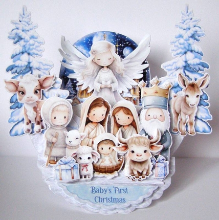 Feeling Frosty 7 Rock-the-Shelf Card Mini Kit by Margaret McCartney