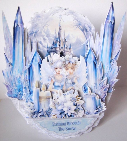 Feeling Frosty 8 Rock-the-Shelf Card Mini Kit by Margaret McCartney