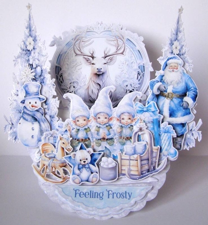 Feeling Frosty 9 Rock-the-Shelf Card Mini Kit by Margaret McCartney