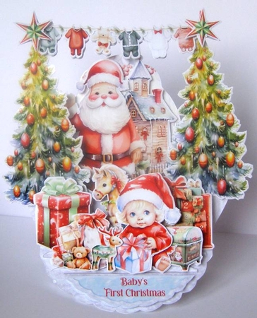 The First Christmas 5 Rock-the-Shelf Card Mini Kit by Margaret McCartney