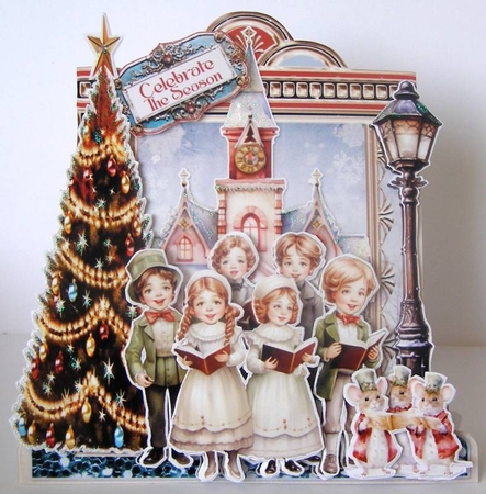 A time of Joy 3 XL Shaped Card Kit by Margaret McCartney