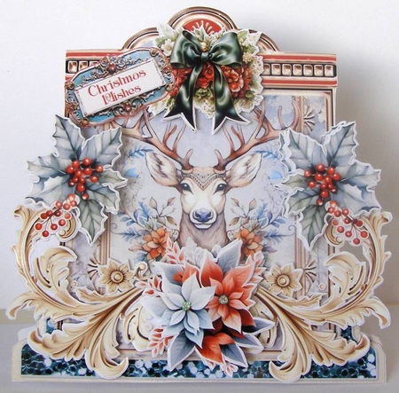 A time of Joy 7 XL Shaped Card Kit by Margaret McCartney
