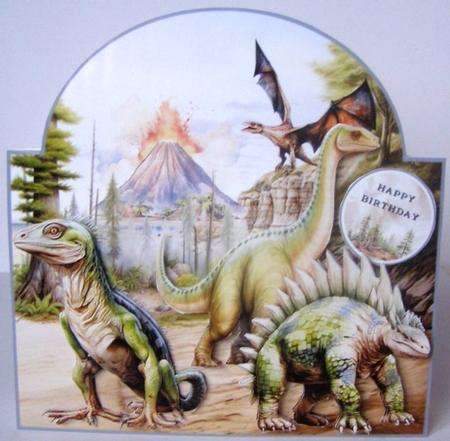Dino World 02 Shaped Mini Page Kit by Margaret McCartney