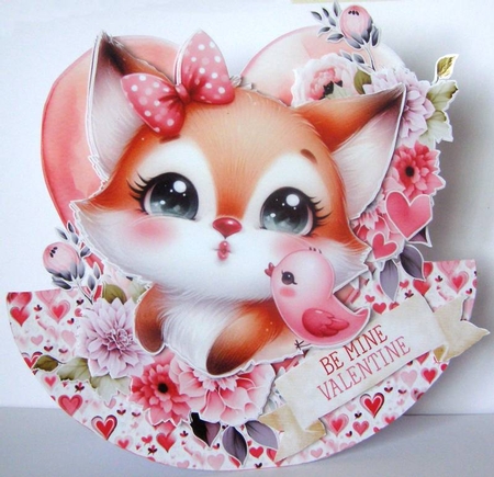 Pucker Up 2 XL Rocker Card 1 by Margaret McCartney